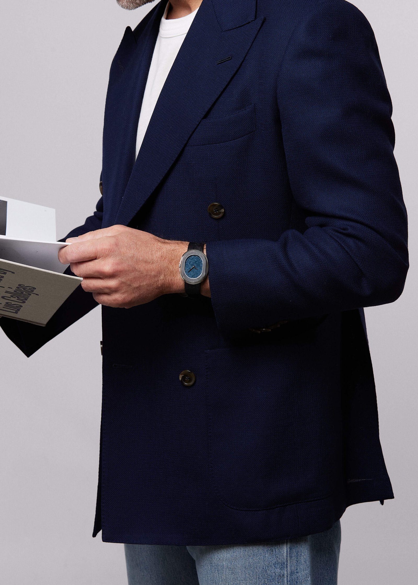 Hervé Classique Night Blue E-01NB - Image 2